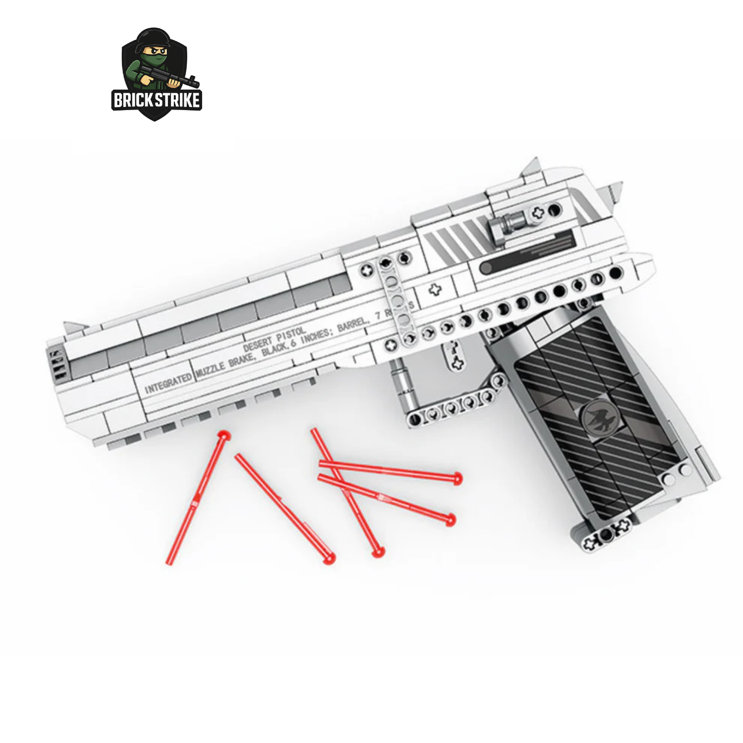 Desert Eagle Building Block Model (408 PCS)