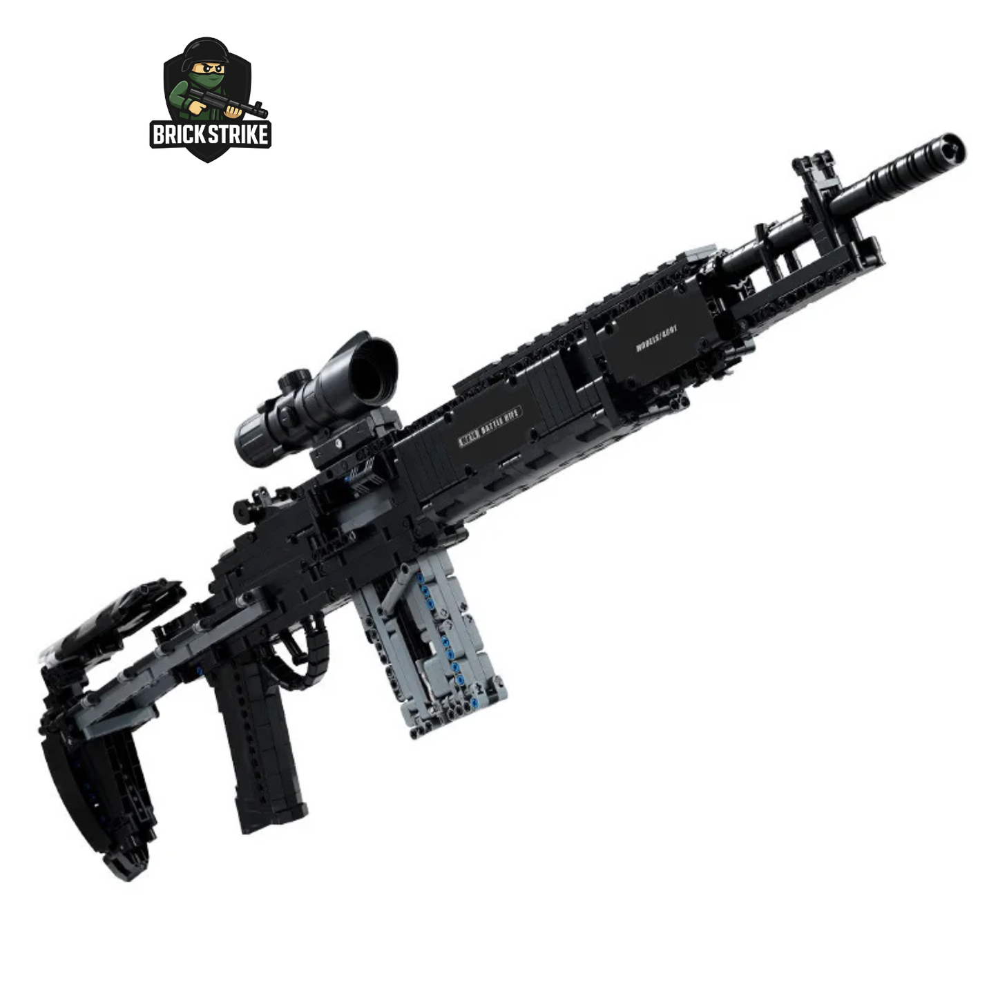 MK14 Battle Rifle Building Block Model (1468+ PCS)