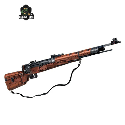 Brick-Built 98K Rifle (1206 pcs)  BRICKSTRIKE™
