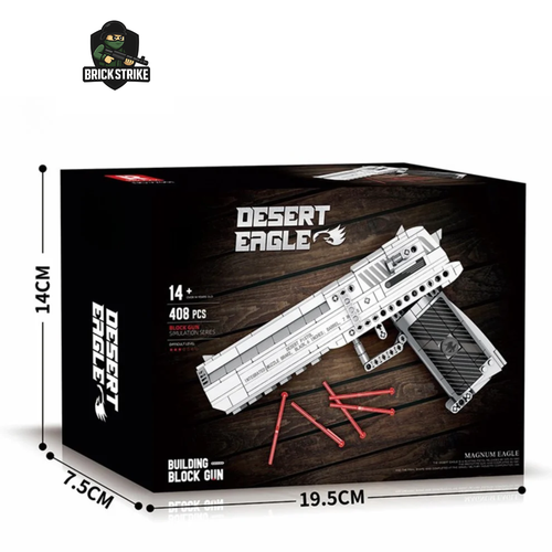Desert Eagle Building Block Model (408 PCS)