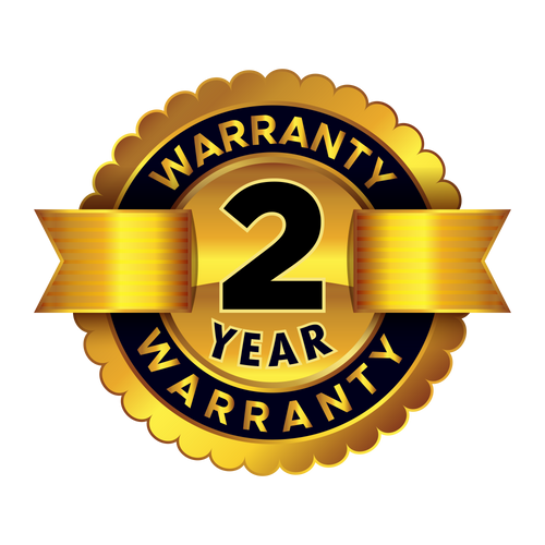 2-Year Warranty