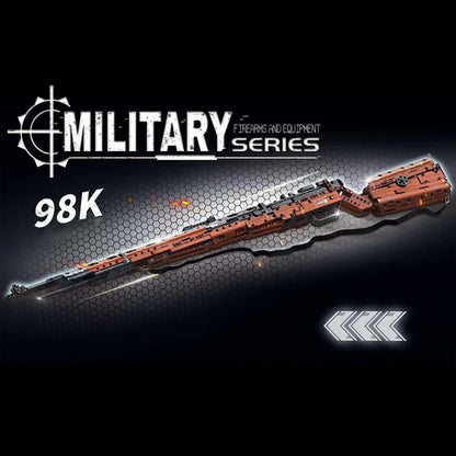 Brick Strike Signature 98K Brick-Built Rifle (1206 pcs)