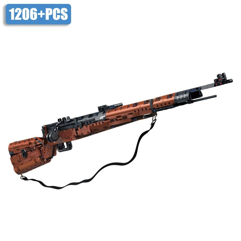 Brick Strike Signature 98K Brick-Built Rifle (1206 pcs)